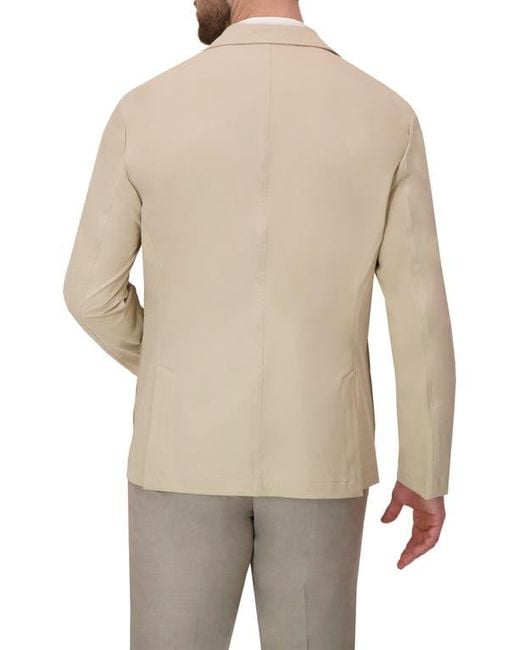 C-LAB NYC Natural Packable Woven Tech Jacket for men