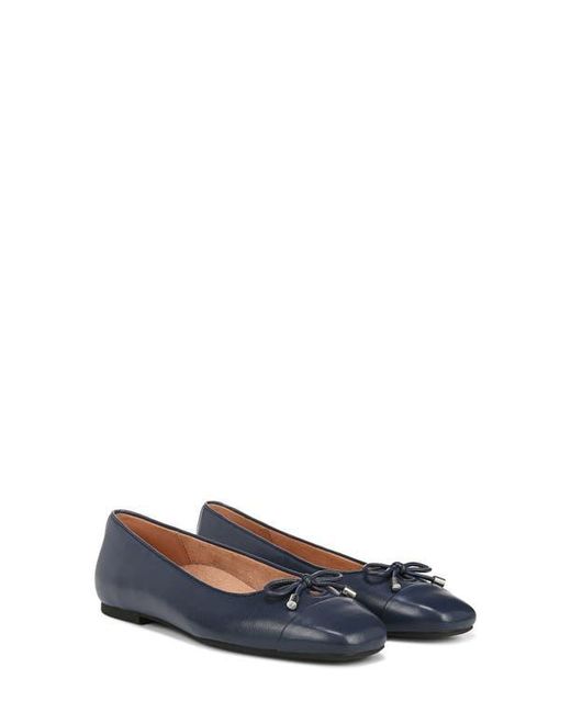 Vionic Blue Klara Cap Toe Flat