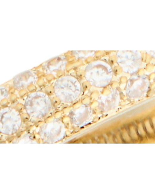 Nordstrom Rack Metallic Set Of 5 Cz Stackable Rings