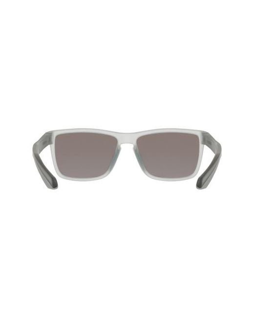 Dragon Blue 58Mm Rectangular Sunglasses