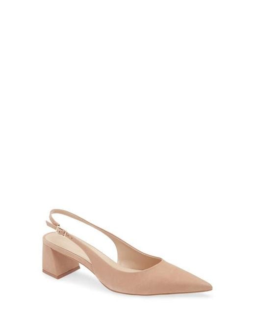 Steve Madden Pink Robyn Pointed Toe Slingback Pump