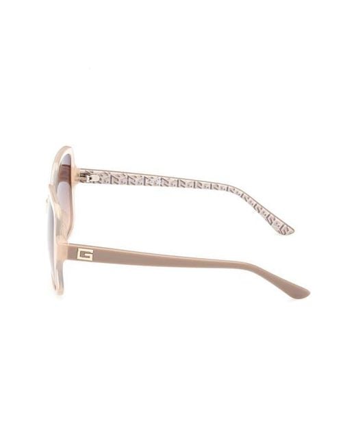 Guess Pink Square Sunglasses for men