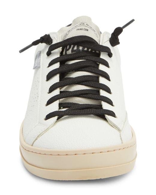 P448 White John Sneaker for men