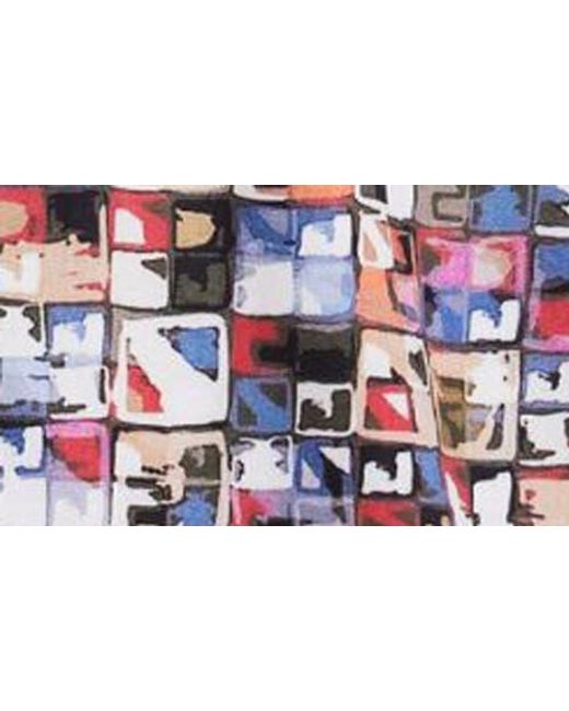 Paisley & Gray Multicolor Sawyer Trim Fit Square Short Sleeve Button-Up Shirt for men