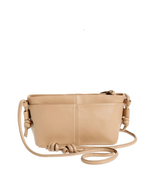 Lucky Brand Natural Tala Leather Crossbody