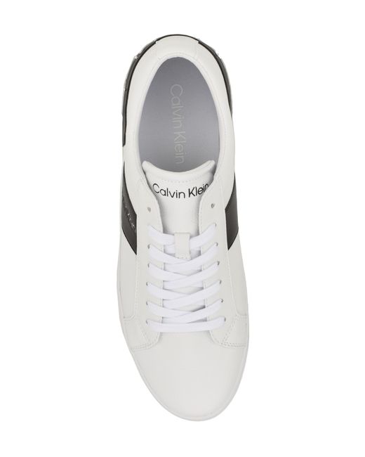 Calvin Klein White Roydan Low Top Sneaker for men