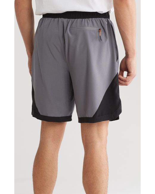 Russell Gray Ripstop Basketball Shorts for men
