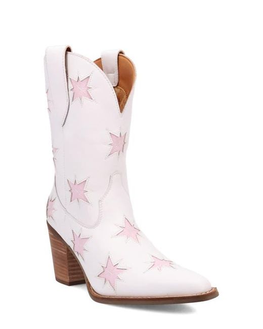 Dingo Pink Starburst Western Boot