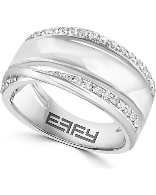 Effy White Zircon Ring