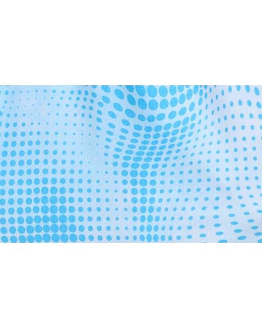 Calvin Klein Blue Modern Euro Optical Wrap Swim Trunks for men