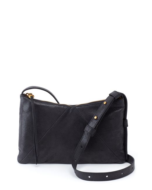 Hobo International Black Paulette Small Leather Crossbody Bag