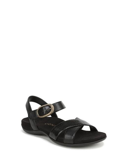 Vionic Black Ramsey Sandal