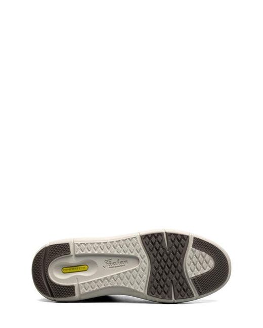 Florsheim Black Fleet Plain Toe Sneaker for men