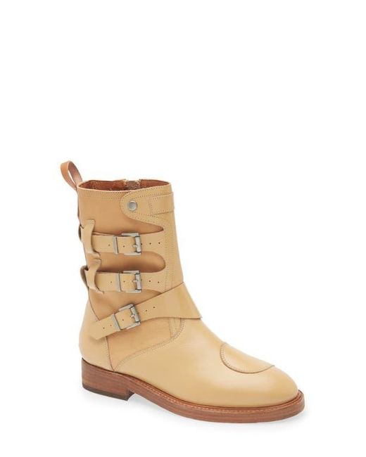 Free People Natural Dusty Buckle Boot