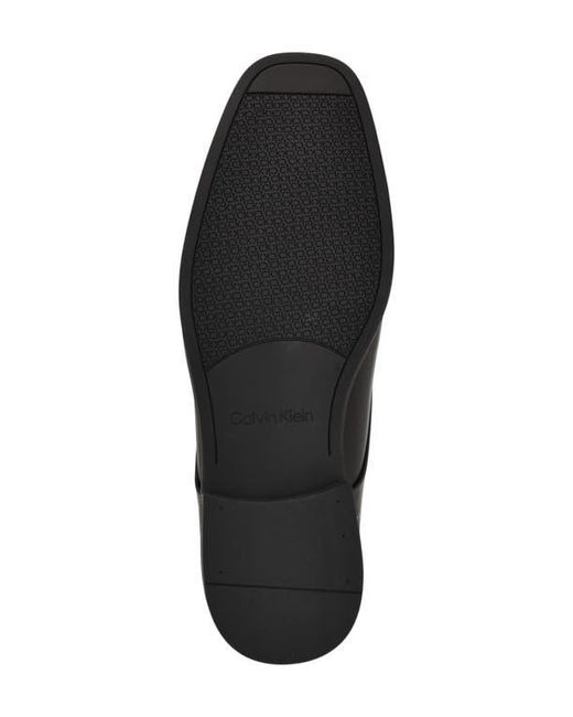 Calvin Klein Black Malike Square Toe Derby for men