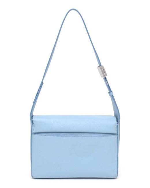 thacker Blue Jennie Flap Leather Shoulder Bag