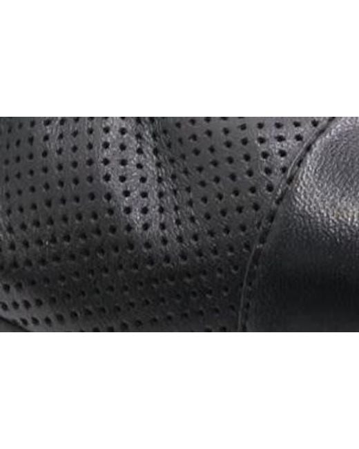 David Tate Black Newton Cap Toe Flat