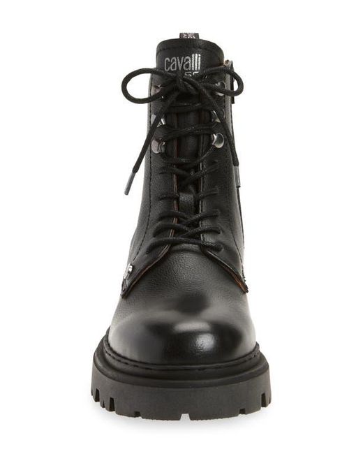 Roberto Cavalli Braise Combat Boot in Black for Men | Lyst display picture 3