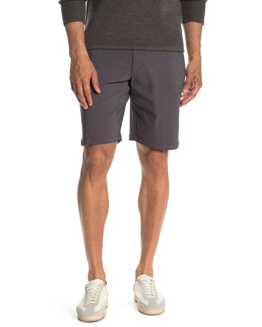 English Laundry Gray Tech Utility Shorts for men
