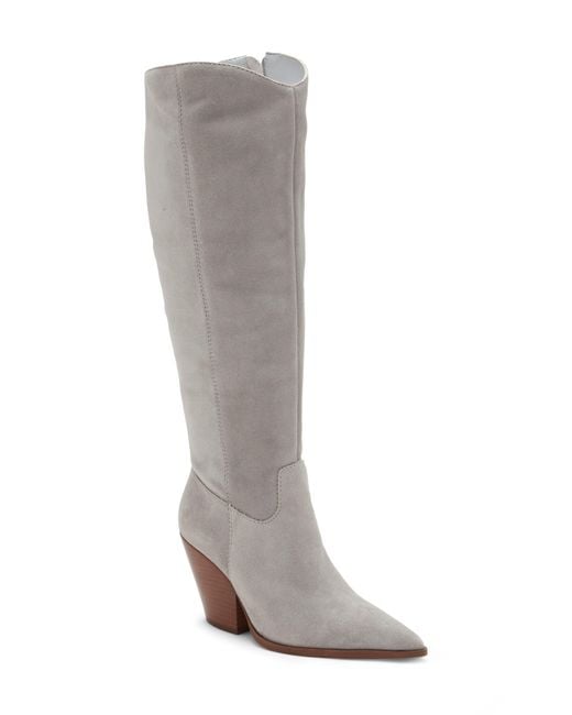 Vince Camuto Gray Oyennda Tall Boot In Mountain Grey At Nordstrom Rack