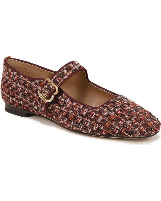 Sam Edelman Brown Michaela Mary Jane Flat