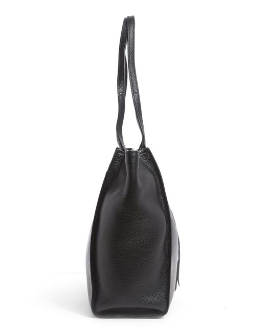 Rebecca Minkoff Black Darren Pebble Leather Tote Bag