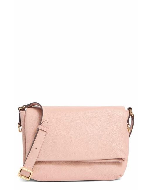 Aimee Kestenberg Pink Preston Medium Leather Crossbody Bag