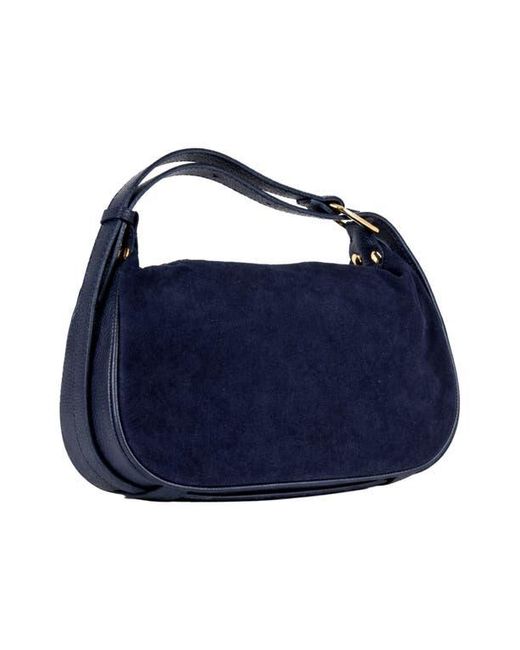 Persaman New York Lana Suede Shoulder Bag in Blue | Lyst display picture 1
