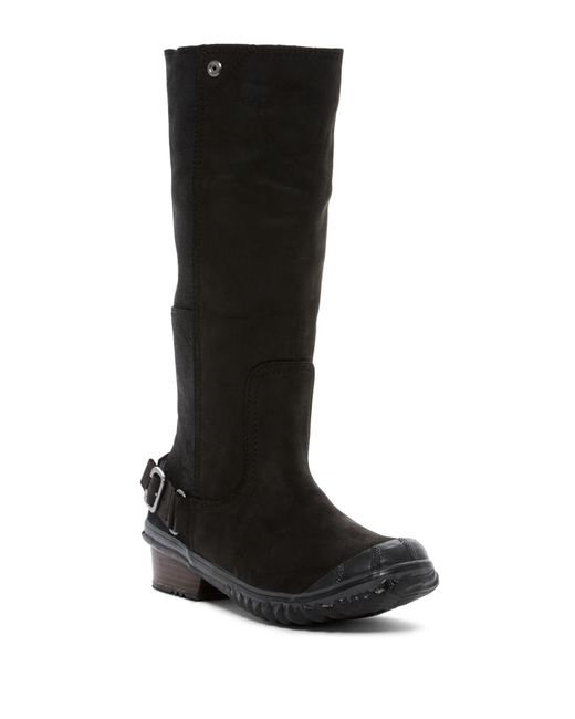 Sorel Black Slim Waterproof Tall Boot