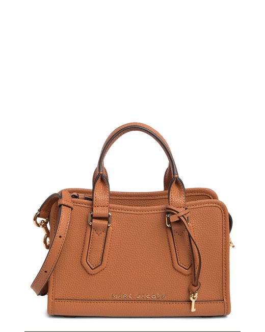 Marc Jacobs Brown Small Convertible Satchel Bag
