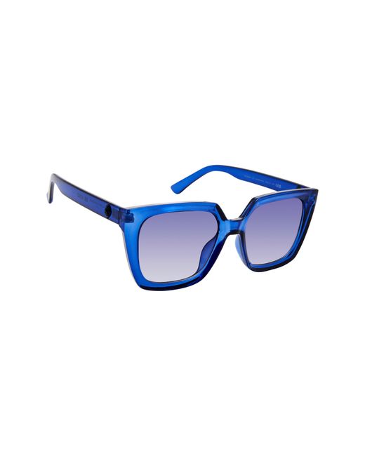 Kurt Geiger Blue 53mm Square Sunglasses