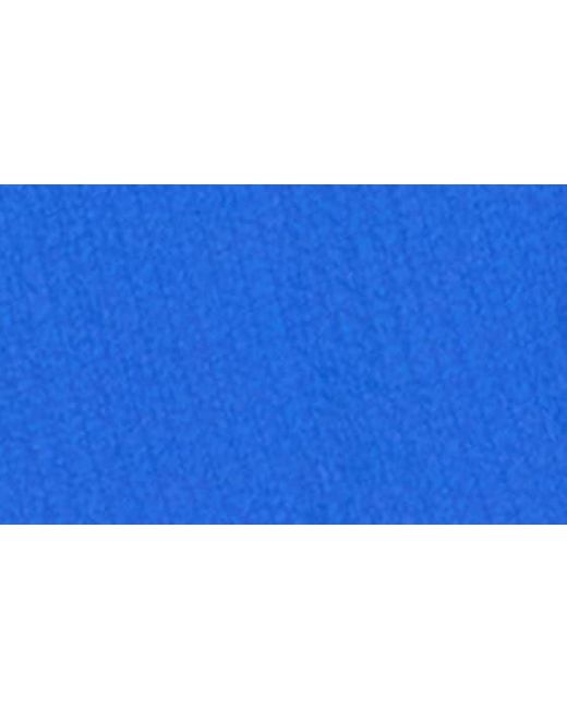 DKNY Blue Flutter Sleeve Midi Dress