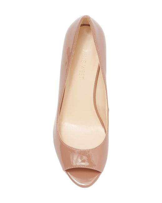 Nine West Pink Canise Wedge Pump