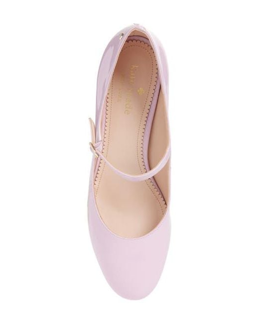 Kate Spade Eleni Mary Jane Pump in Pink | Lyst