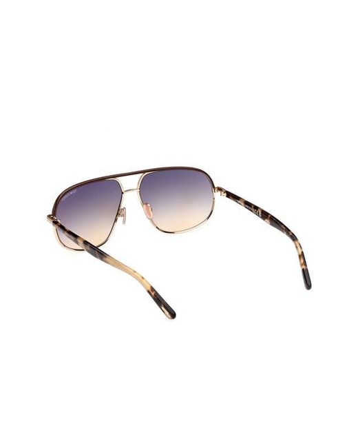 Tom Ford Multicolor Maxwell 59Mm Pilot Sunglasses for men