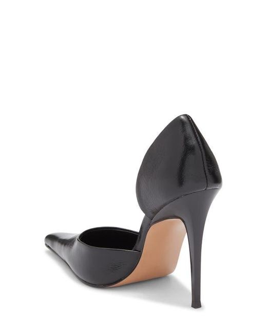 Steve Madden Black Elegant Pointed Toe D'Orsay Pump
