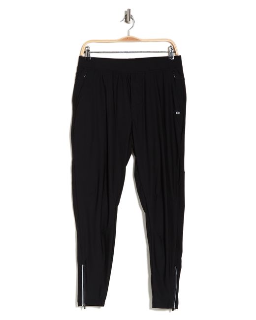 Kenneth Cole Black Active Tech Stretch Joggers for men
