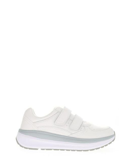 Propet White Ultima Strap Sneaker for men