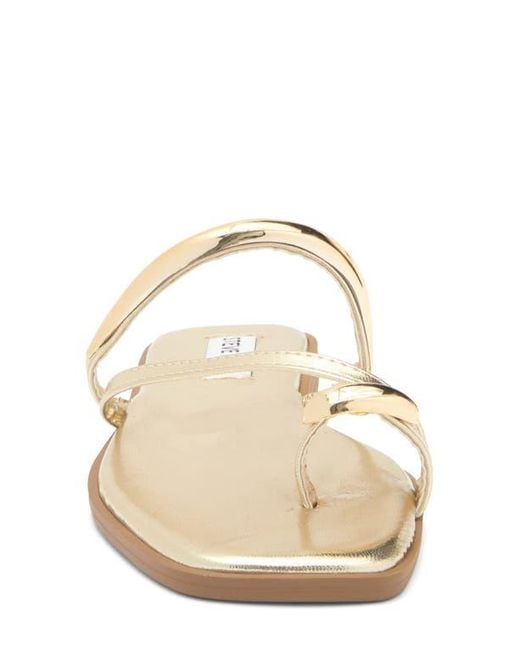 Steve Madden White Arley Square Toe Sandal