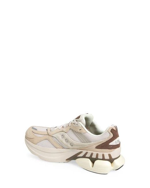 Saucony White Grid Nxt Sneaker