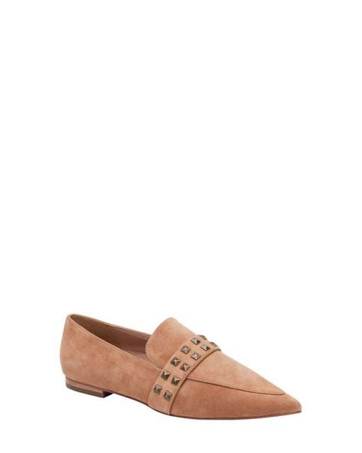 Linea Paolo Brown Mylene Pointed Toe Flat