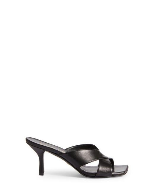 Stuart Weitzman Black Carmen Sandal