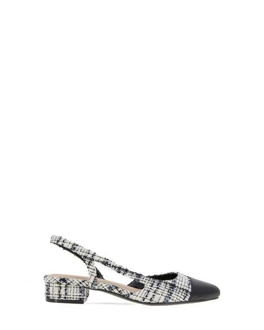 BCBGeneration Metallic Tillie Slingback Cap Toe Pump