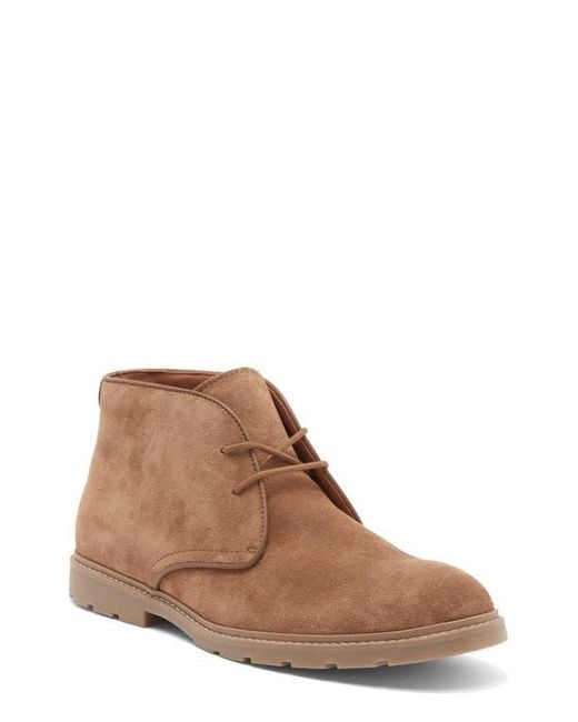 Abound Brown Damian Lugged Suede Chukka Boot for men