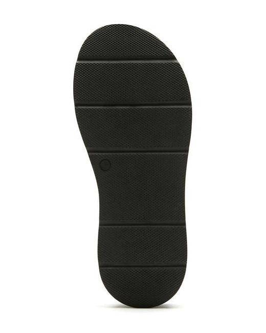 La Canadienne Black Amour Wedge Platform Sandal