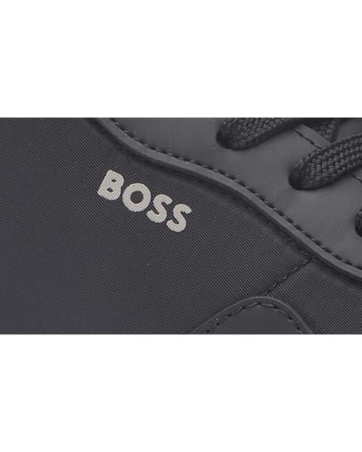 Boss Gray Jonah Runn Sneaker for men