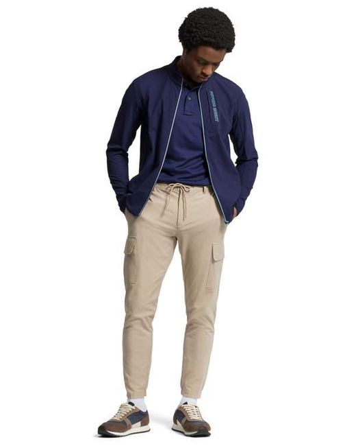 Psycho Bunny Blue Boulder Track Jacket for men