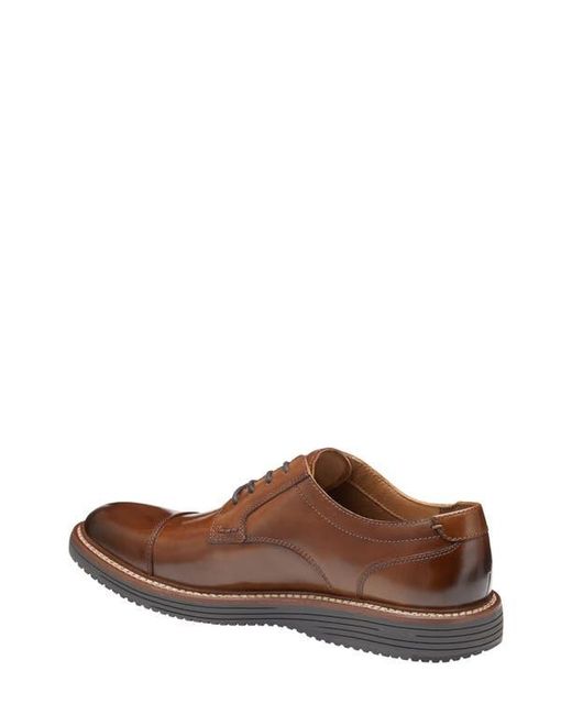 Johnston & Murphy Brown Hodges Cap Toe Oxford for men