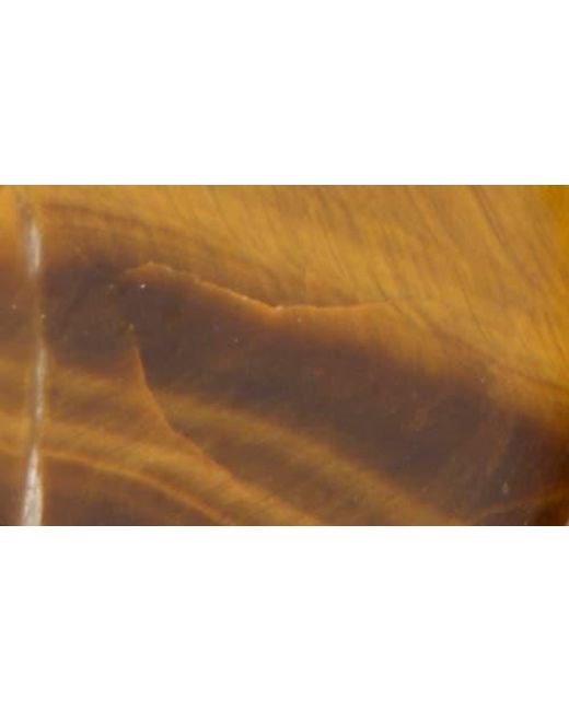 James Michael Multicolor Tiger's Eye Round Cuff Links for men