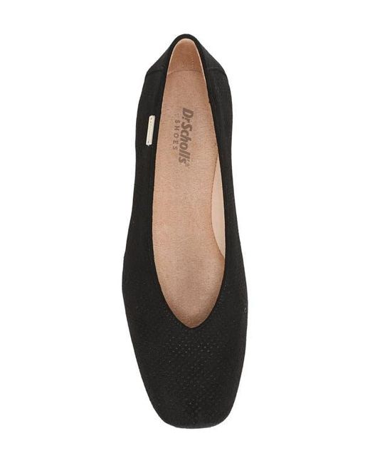Dr. Scholls Black Flat